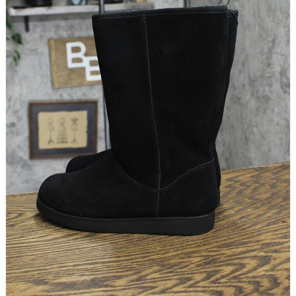 NWT Universal Thread Womens Sarah Suede Shearling Winter Boots 91467407 Black 6M - Picture 5 of 9